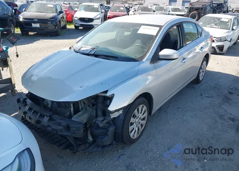 2017 Nissan Sentra S из США, поврежденный, VIN 3N1AB7AP3HY409987